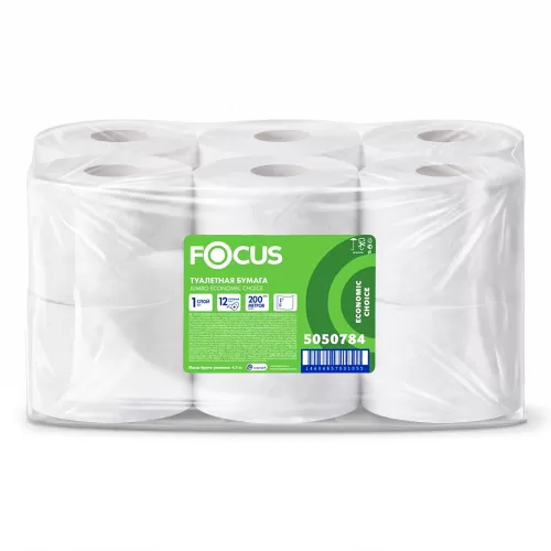 Бумага туалетная рулонная Focus Eco Jumbo