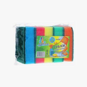 Губки хозяйственные, 5шт