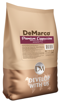 Premium капучино DeMarco с ароматом «Амаретто»