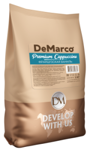 Premium капучино DeMarco с ароматом «Французская ваниль»
