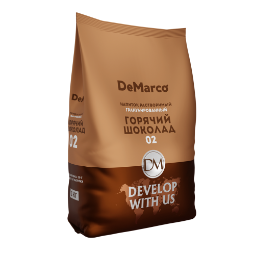 Горячий шоколад DeMarco "02" гранулированный