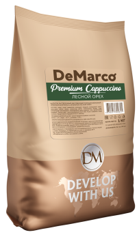 Premium капучино DeMarco с ароматом «Лесной орех»