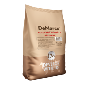Молочный коктейль DeMarco со вкусом Клубники