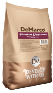 Premium капучино DeMarco с ароматом «Амаретто»