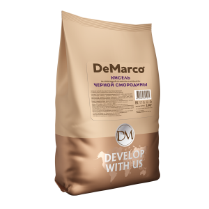 Кисель DeMarco сухой растворимый со вкусом и ароматом черной смородины
