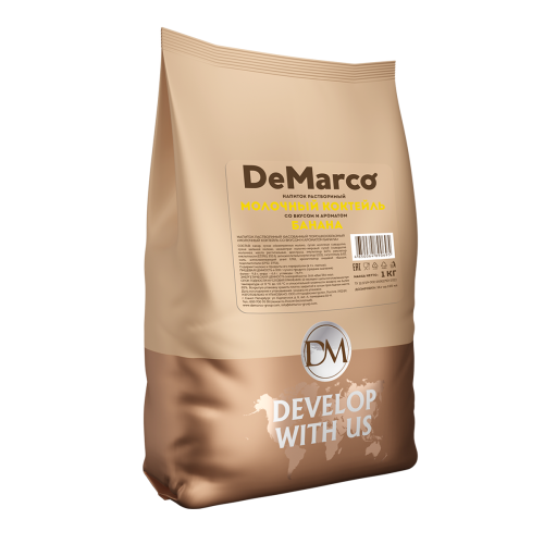 Молочный коктейль DeMarco со вкусом Банана