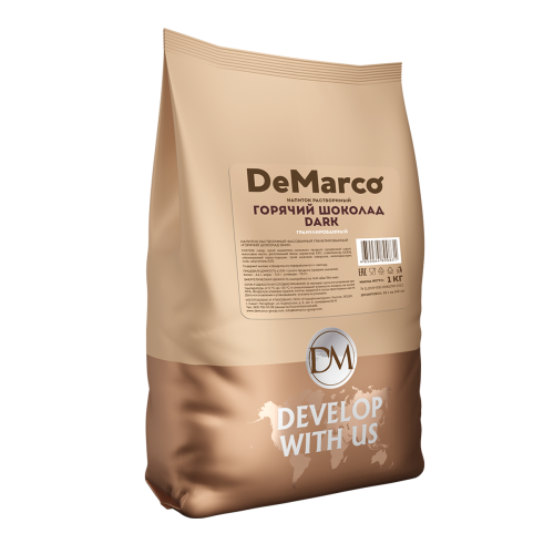 Горячий шоколад DeMarco "Dark" гранулированный