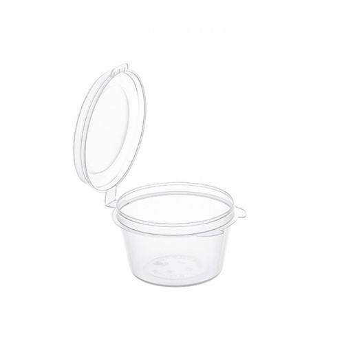 Контейнер для соусов 30мл с крышкой, прозрачный