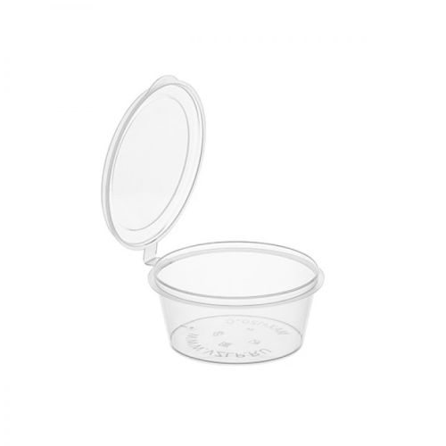 Контейнер для соусов 50мл с крышкой, прозрачный