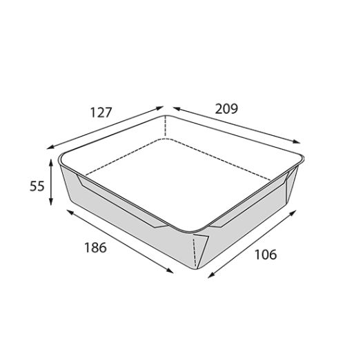 Контейнер OSQ OPSALAD 800мл