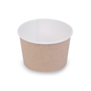 Креманка бумажная 250мл Крафт