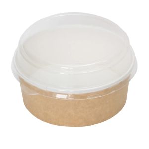 Крышка для салатников D150 прозрачная купольная