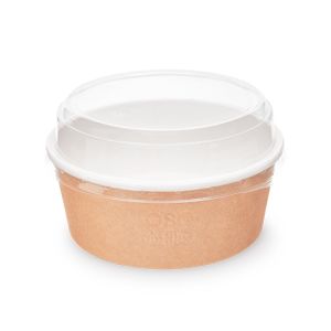 Крышка купольная к контейнеру 750мл OSQ ROUND BOWL dome lid D-150