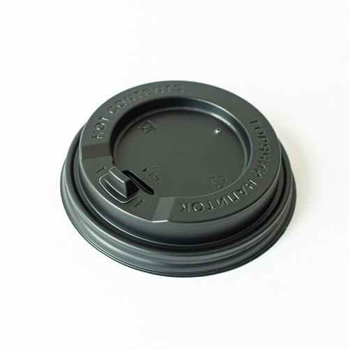 Крышка с Откидным питейником D-80 Черная