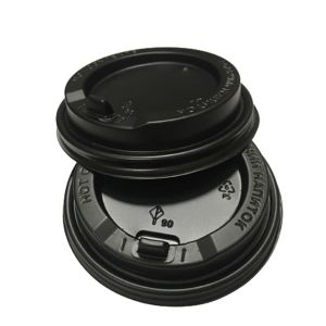 Крышка с Откидным питейником D-90 Черная