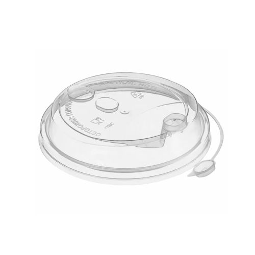 Крышка с питейником Д-80 прозрачная