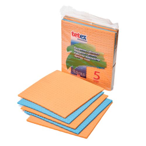 Салфетки губчатые, 5шт.