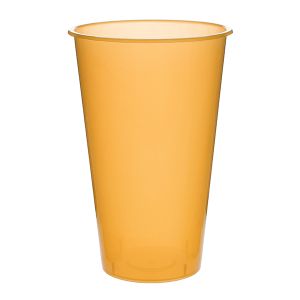 Стакан bubble, глянцевый оранжевый 500мл