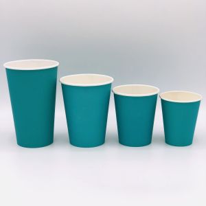 Стакан однослойный Бирюзовый 250мл