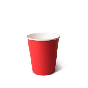 Стакан однослойный Красный 100мл