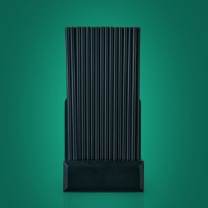 Трубочки 8*240мм ассорти/черные/прозрачные