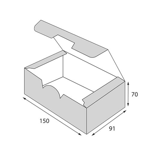 Упаковка OSQ FAST FOOD BOX L