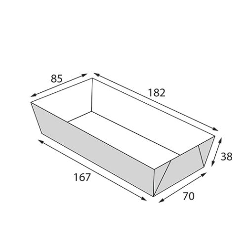 Упаковка для хот-догов и картофеля фри OSQ HD